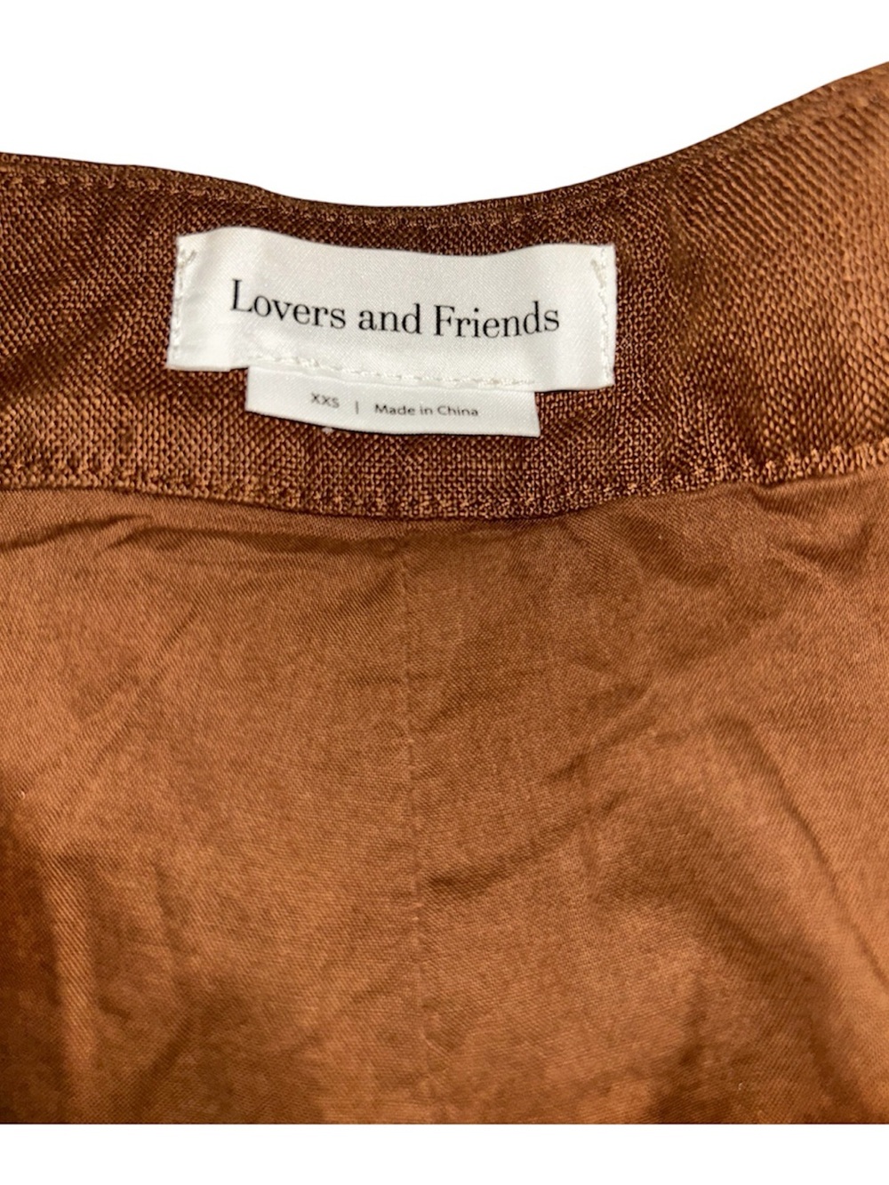 Lovers + Friends Rust Brown Women's Shorts